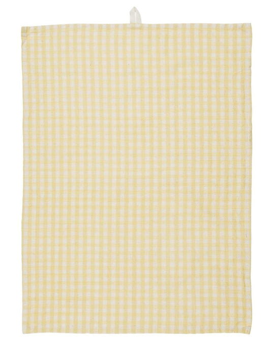 Strofinaccio Molly in cotone color giallo