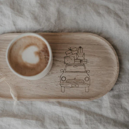 Vassoio natalizio auto